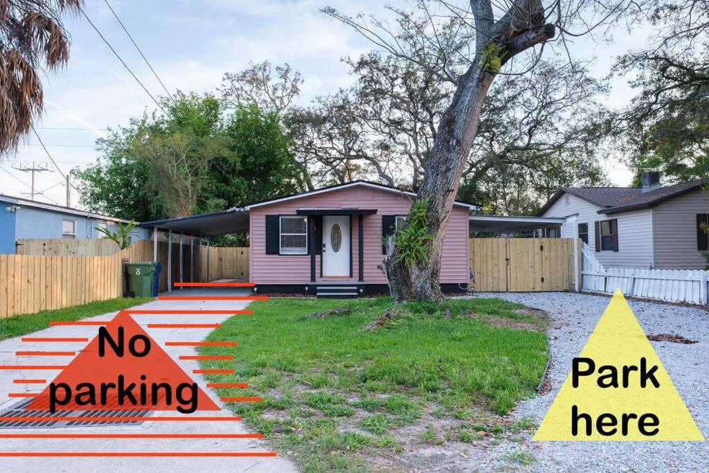 House Near Tampa Zoo And Busch Gardens, Free High Speed Wifi 빌라 외부 사진